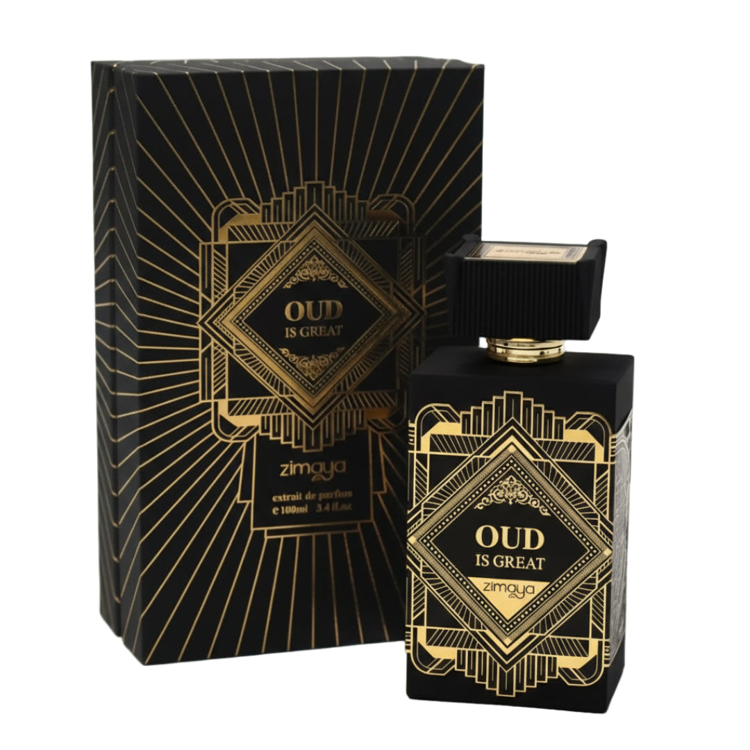 Oud Is Great by Zimaya 100 ml EDP unisex Malaysia – haruman oud rempah & tahan lama