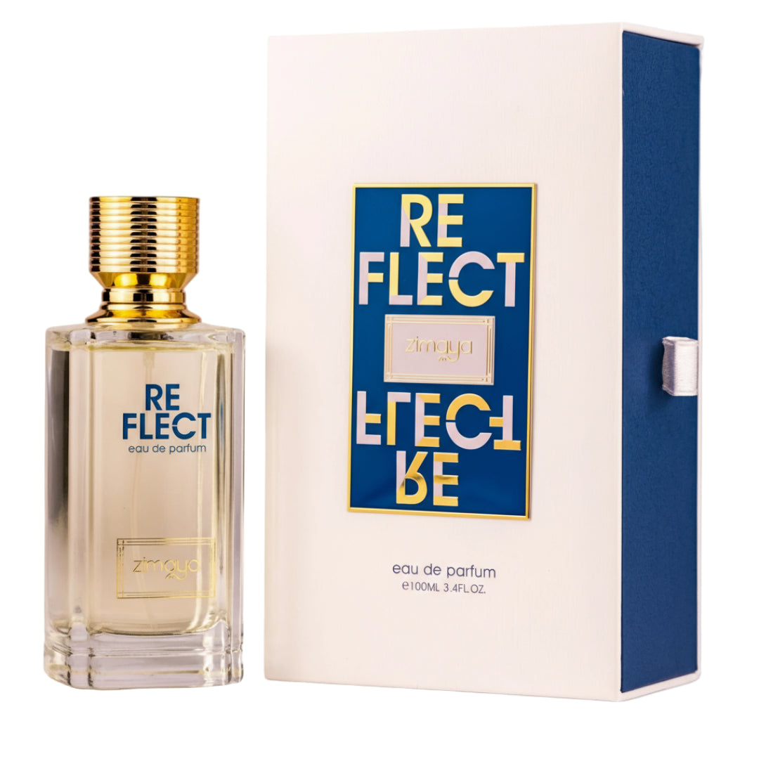 Reflect by Zimaya 100ml EDP unisex Malaysia – haruman floral fruity moden & tahan lama