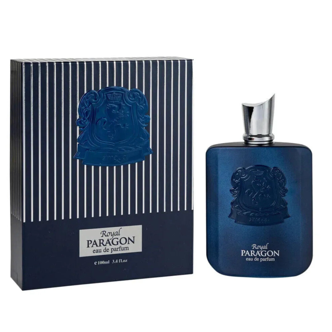Royal Paragon by Zimaya 100 ml EDP men Malaysia – haruman maskulin woody amber tahan lama