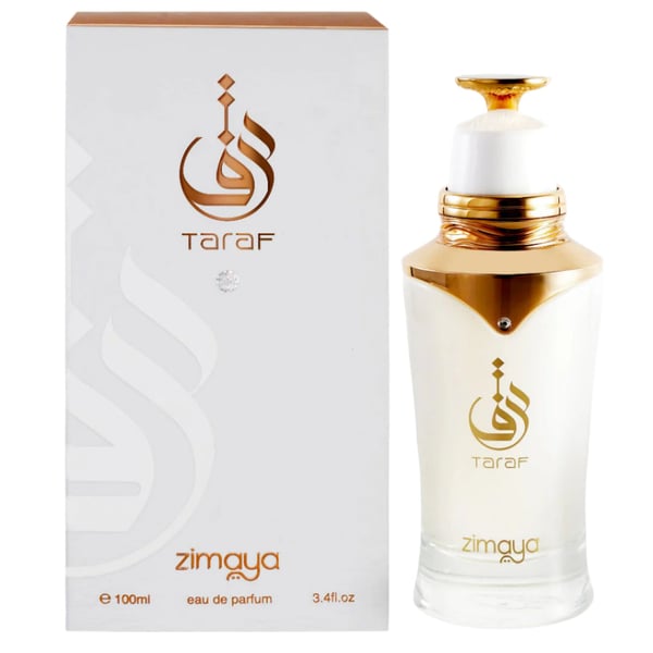Taraf White by Zimaya 100ml EDP wanita Malaysia – haruman floral fruity fresh & tahan lama